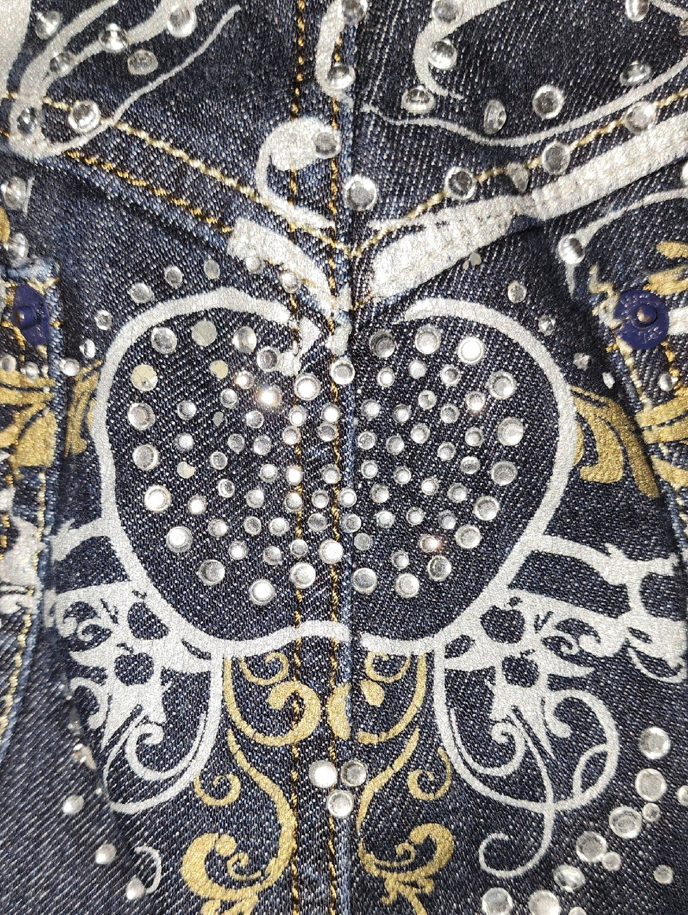 Apple Bottom Jeans With Keychain - Picture 5 of 8